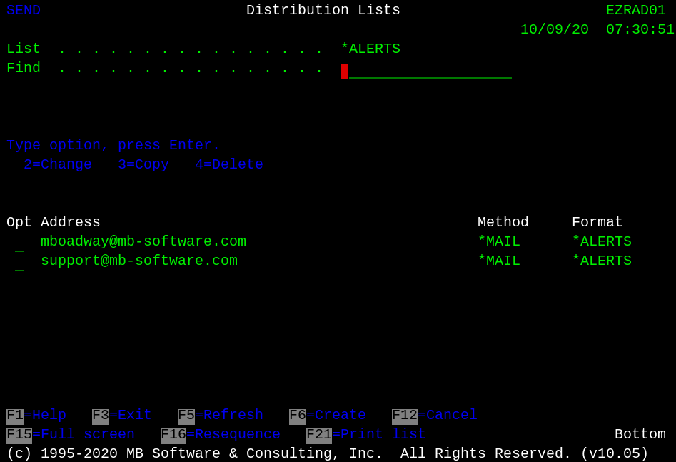 Automated Distribution for IBM i (AS400, iSeries)