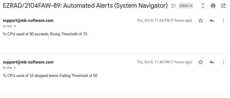 Automated Alerts for IBM i (AS400, iSeries)