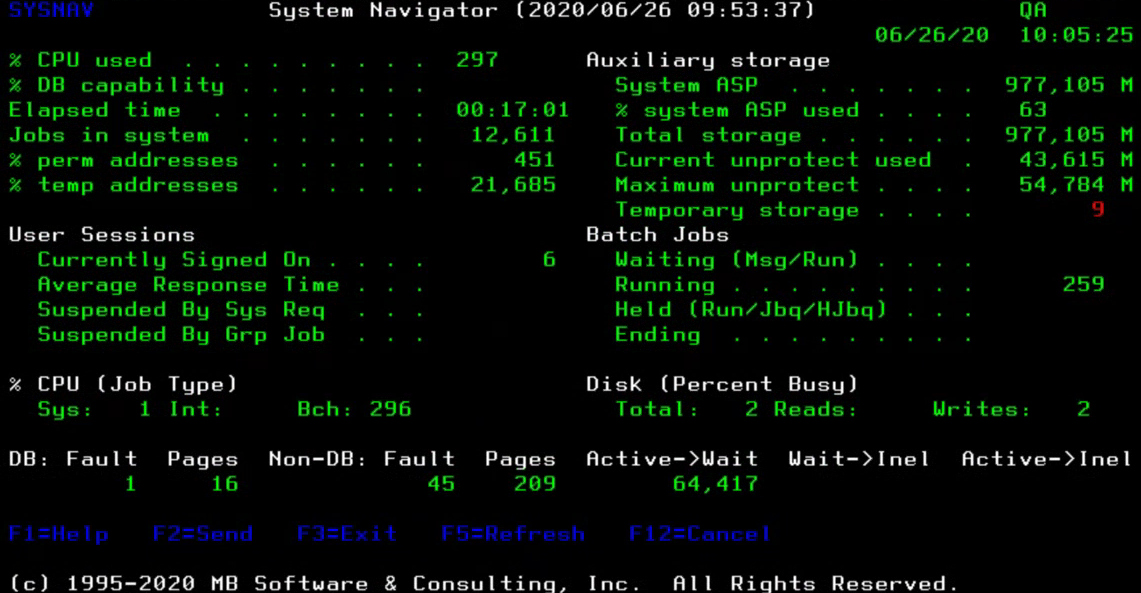 IBM i (AS/400, iSeries) System Navigator