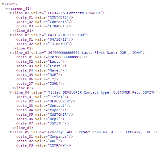 'TN5250 to XML API' for IBM i (AS400, iSeries)